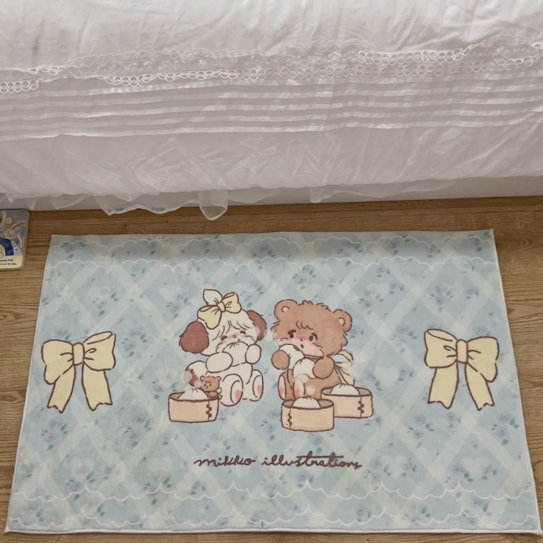 거실 파란색 곰