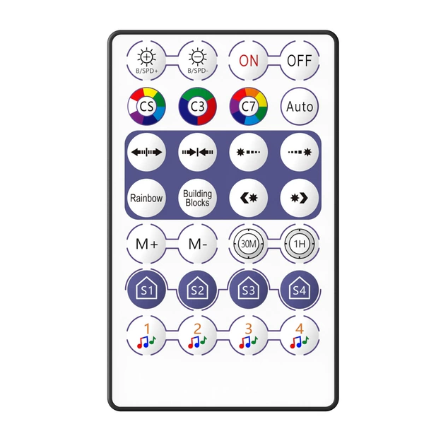 Remote control, 4G, 28 keys