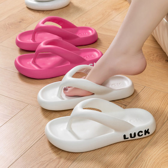 EVA slippers women summer home flip-flops women wear fashion flip-flops women non-slip bathroom bath beach.
