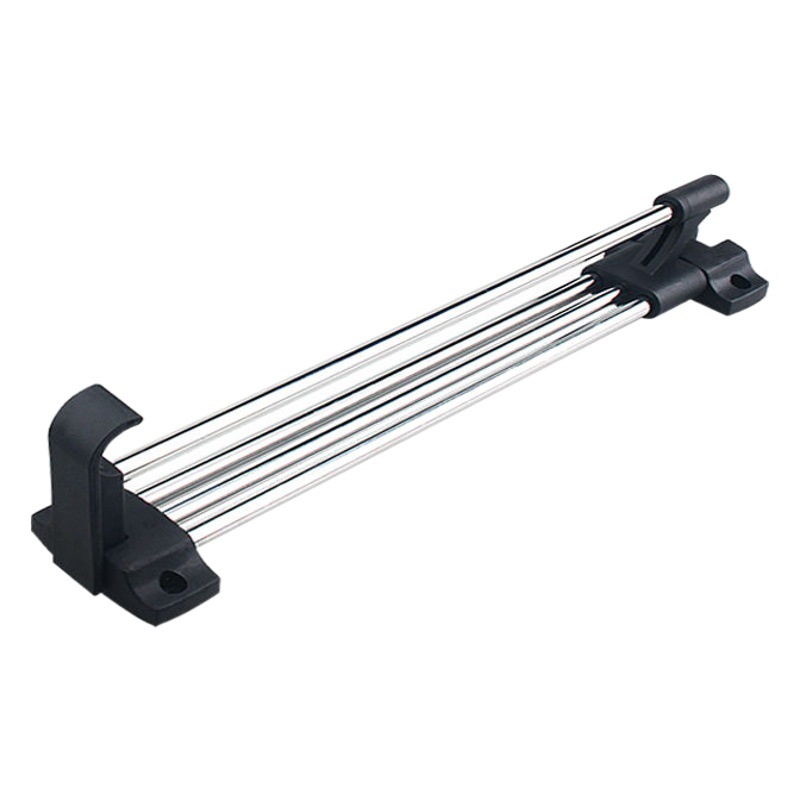 Percha retráctil para armario, poste superior extraíble, barra ropa interior
