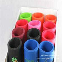 彩色NBR橡塑发泡杯套 可乐啤酒咖啡连底透气eva泡棉杯套荣欣轻质