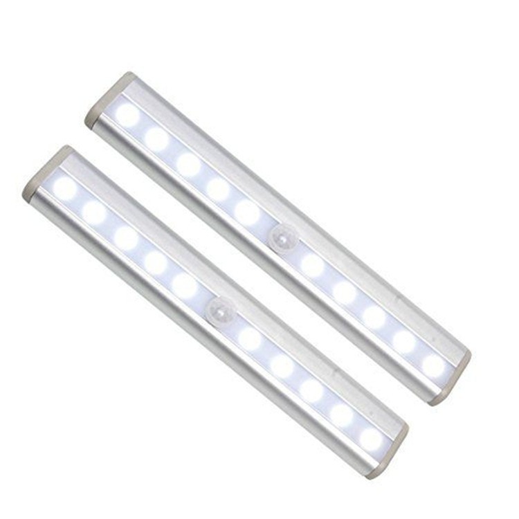 Luz nocturna inteligente con sensor automático recargable por USB para el cuerpo humano, luz LED magnética con batería para armario, pasillo, escalera