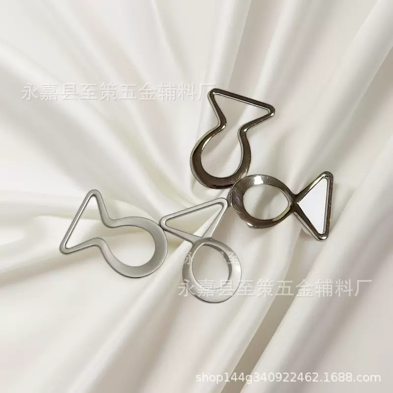 厂家现货直供批发锌合金腰带扣对扣连衣裙风衣西装金属服饰配件