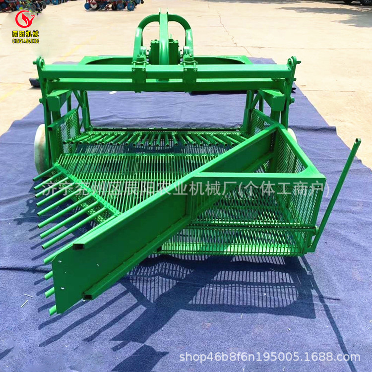 热销中花生中草药收获机高低速可调花生起垄地麦茬地震动收获机