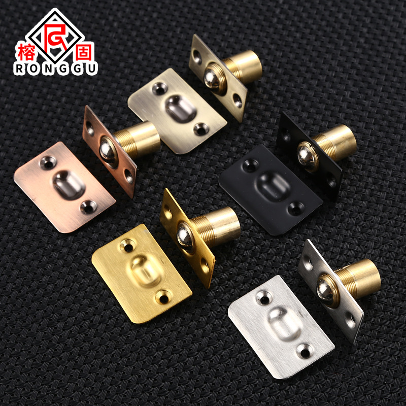 Stainless Steel Door Touch Beads Furniture Copper Touch Beads KTV Special Side Door Pure Copper Touch Beads Touch Beads Lock Invisible Door Touch Beads