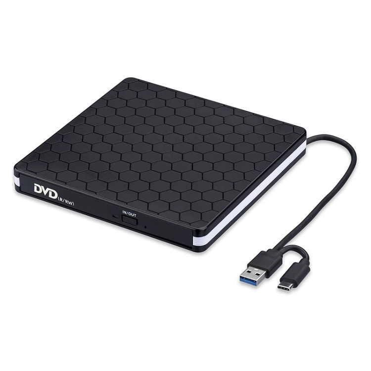 Mobile external optical drive all-in-one computer universal optical disc burner notebook external CD player portable