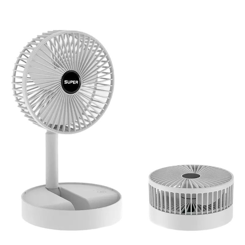 handheld folding table telescopic air fan