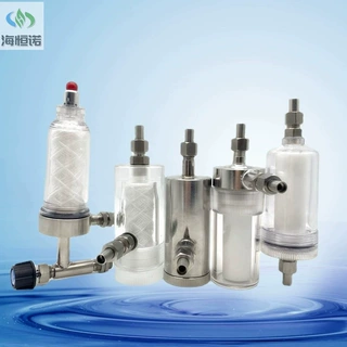 GN03E玻璃水样过滤器 高温取样有机玻璃筒式过滤器
