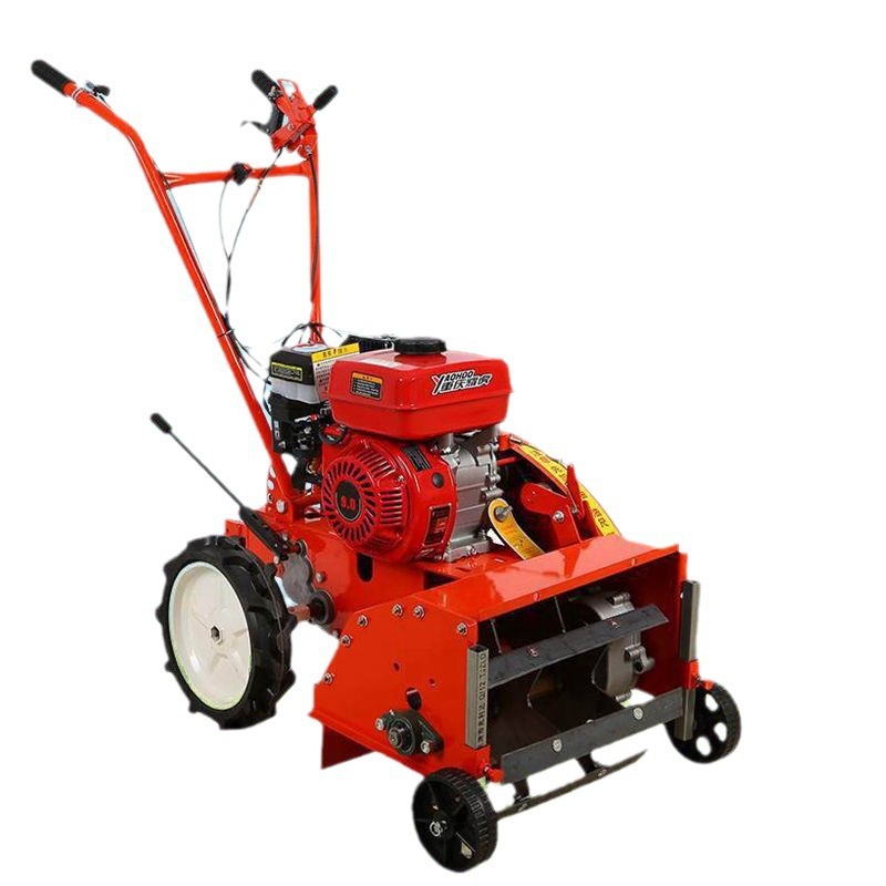 Máquina multifuncional de desherbador de gasolina pequeña máquina de zanja agrícola doméstica de hierba suelta máquina de zanja máquina de micro-cultivo rotativo maíz