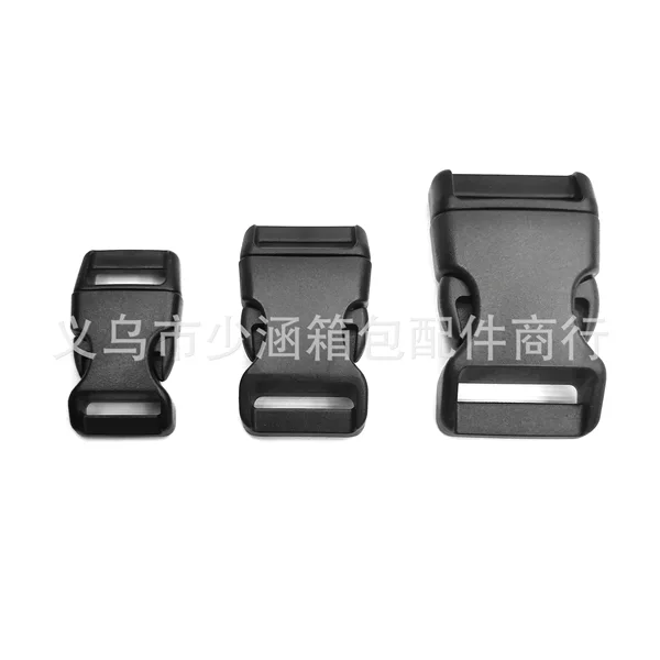 Manufacturers 15~25mm plastic non-adjustable arch strap buckle pet dog rope buckle collar safety buckle wholesale
