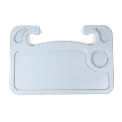 Car Steering Wheel Small Table Car cup holder/beverage holder - large-gray-shrink-film-packaging