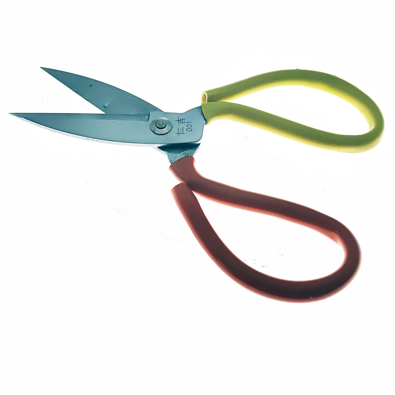 P1833 D01 cabeza grande tijeras de cuero tijeras de hueso de pollo cocina casera Yiwu 9,9 yuanes Venta caliente