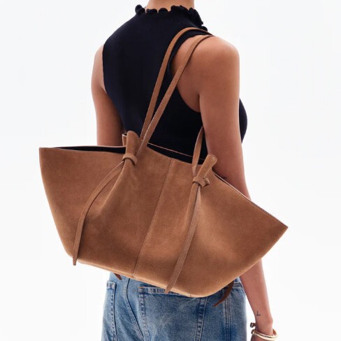 Yuzefi Suede Tote Bag, High-End Wing Bag, Large-Capacity Shoulder Armpit Bag, Commuter Fashion Handbag Yuzefi Suede Tote Bag, High-End Wing Bag, Large-Capacity Shoulder Armpit Bag, Commuter Fashion Handbag