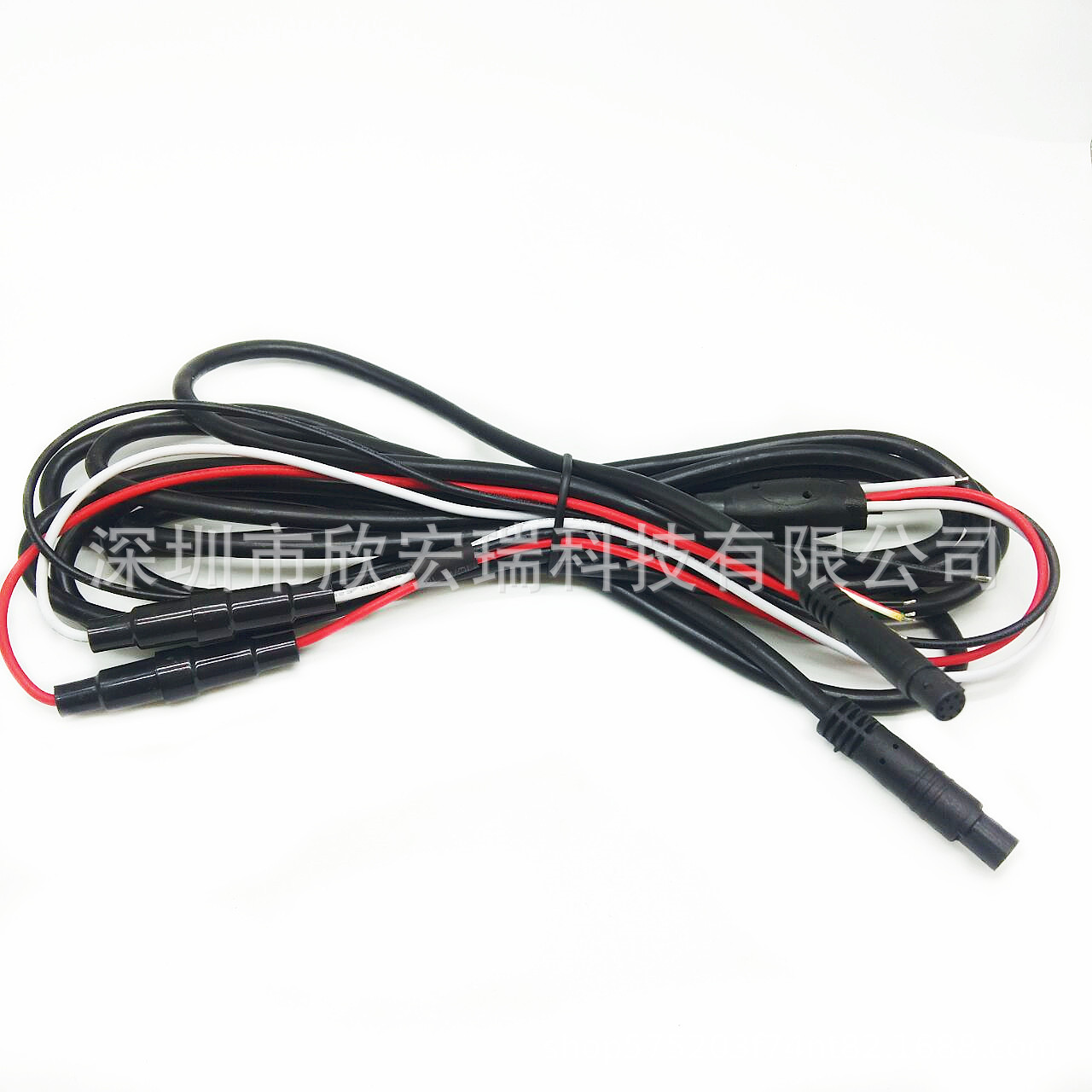 8P行车记录仪线公对母后连接线宝马线4M倒车摄像头视频信号延长线