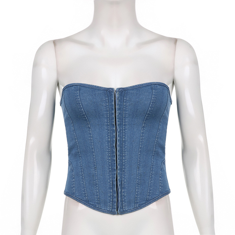 Skinny Fit Type Solid Color Pattern Wholesale Women'S Streetwear Solid Color Backless Tank Tops