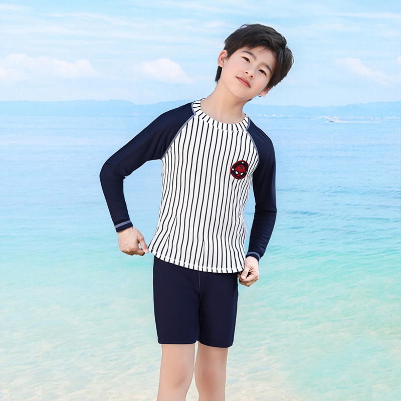 [50% de descuento de alta calidad] Spot separado trajes de baño para niños niños protector solar conservador rápido secado trajes de baño de aguas termales para niños