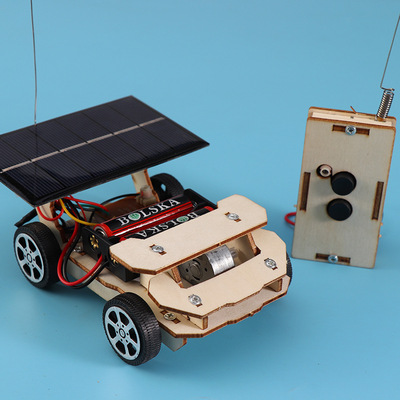 solar energy wireless Remote control car Technology small production diy Scientific experiments Invention SETM education children Toys