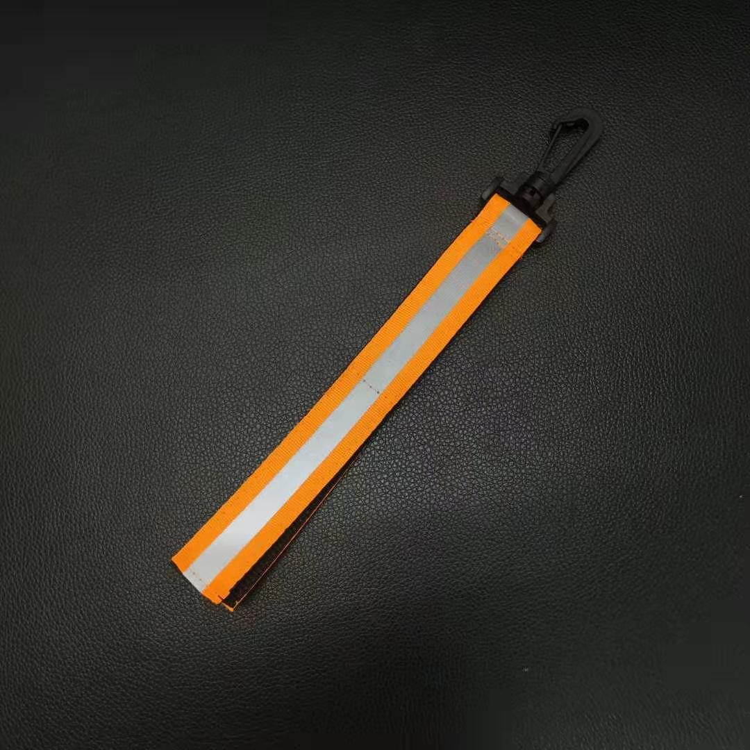 플라스틱 후크 벨크로 오렌지 (조정 가능)