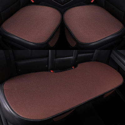 Seat cushion, seat cover – Cooling Cushion - coffee-ice-silk-thickened-version-front-seat-cushion-one