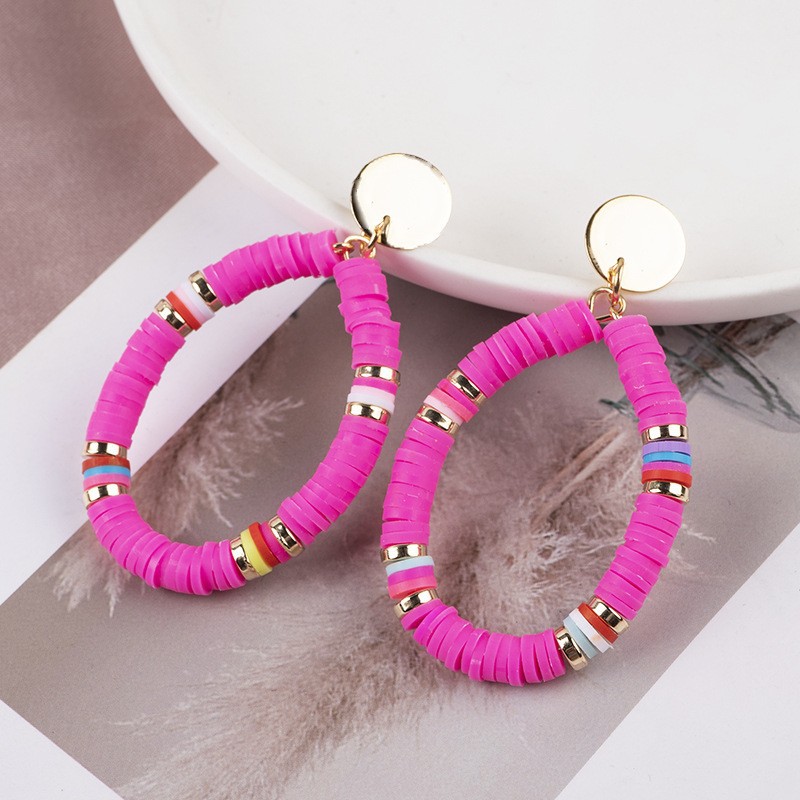 19g Weight Drop Earrings Classification 1 Pair Quantity Wholesale Jewelry Simple Style Heart Shape Alloy Patchwork Drop Earrings