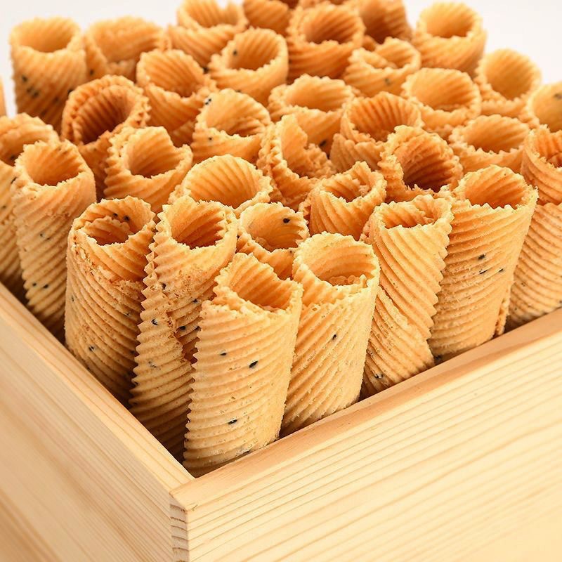 诱见小鸡蛋卷酥一口酥传统手工鸡蛋卷老式蛋卷饼干小吃休闲小零食