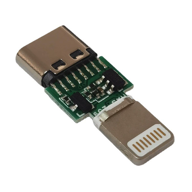 Соединитель Apple 8PIN высокого тока PD Type-C маммал USB3.1 клеммы для быстрой зарядки Apple PD