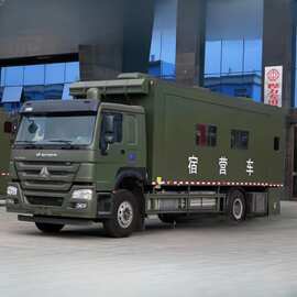 重汽豪沃 CLW宿营车 生产宿营车图片参数价格