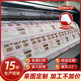 Hd Photo Inkjet Poster Advertising Pp Paper Adhesive Light Cloth Decoration Creative Outdoor Pvc Background Cloth Printing