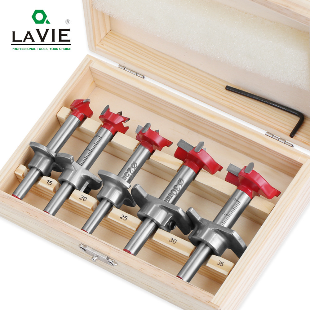 Carpintería roja abridor de agujeros posicionamiento taladro redondo plástico puerta de madera aleación de acero de tungsteno agujero de perforación agujero excavación