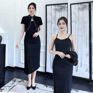 2023 night Store Women's slim-fit hip skirt massage foot bath technician work clothes night sexy dress women