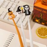 创意万圣节瑶瑶中性笔可爱卡通黑色水笔文具签字笔礼物批发学生