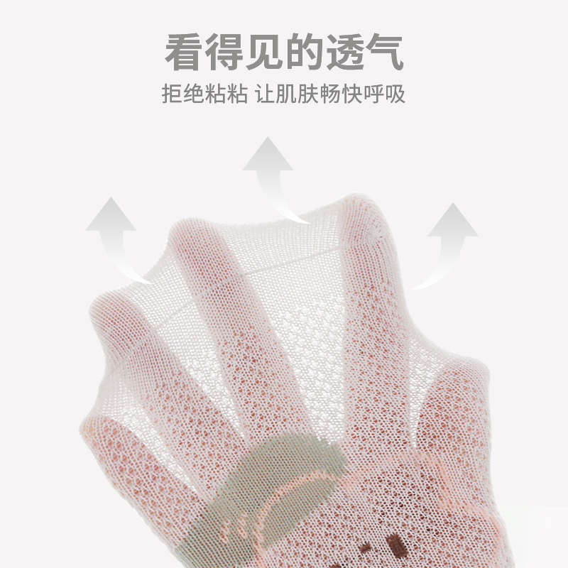 2023 verano nuevos calcetines de bebé boca suelta sin hueso calcetines de algodón de malla delgada calcetines de media pantorrilla de dibujos animados de bebé masculino y femenino