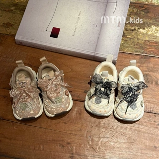 春季新款女童运动鞋儿童透气老爹鞋宝宝软底学步鞋中小童韩系单鞋