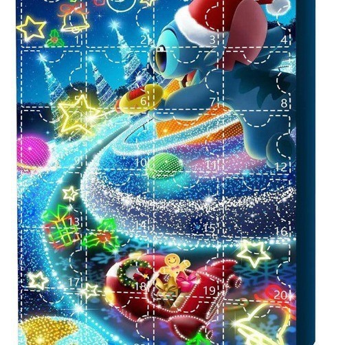 2025史迪仔星际宝贝圣诞节降临日历盲盒24个万圣节倒计时动漫盲盒|undefined