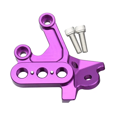 pedal support stand suitable – Motorcycle pedals - purple-on-the-left