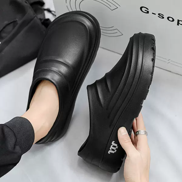 Factory Wholesale Men's Chef Tooling Shoes Doctor Hospital Kitchen Mill Cross-border Labor Protection Work Comfortable in stock