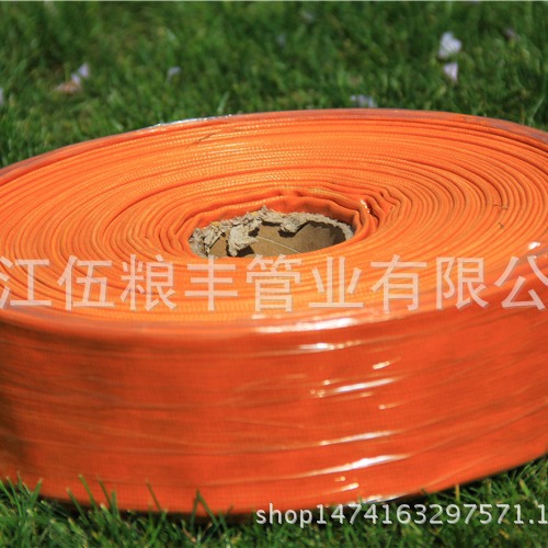 抽沙抽泥浆蓝水带双面涂塑水带农用灌溉水带一次成型二步法水龙带