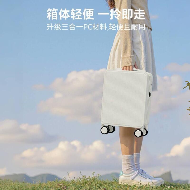 16inch Ultra-Light Small Suitcase Trolley Case Spring and Autumn Airlines Carry-On Suitcase Women's Travel Suitcase Men's Suitcase Portable