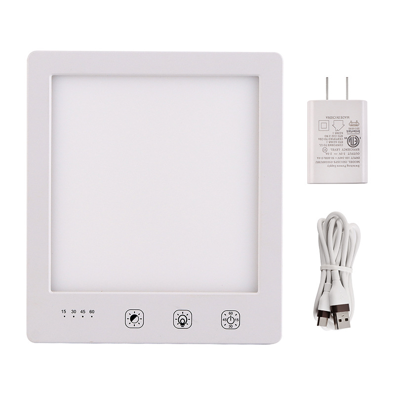 Amazon Invierno Caliente SAD fototerapia lámpara biónica escritorio iluminación belleza lámpara LED emocional fisioterapia lámpara de modelado lámpara