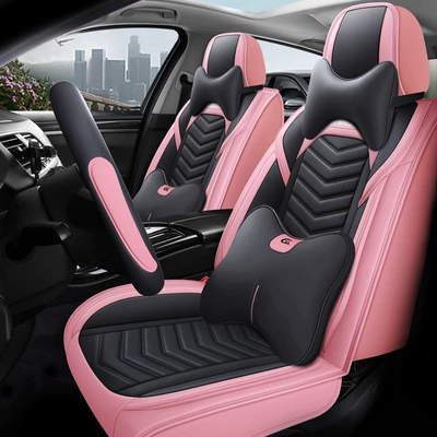 All-Inclusive Full-Leather Honda Accord Special – Four Seasons Pad - sakura-powder-whole-skin-deluxe-version-with-square