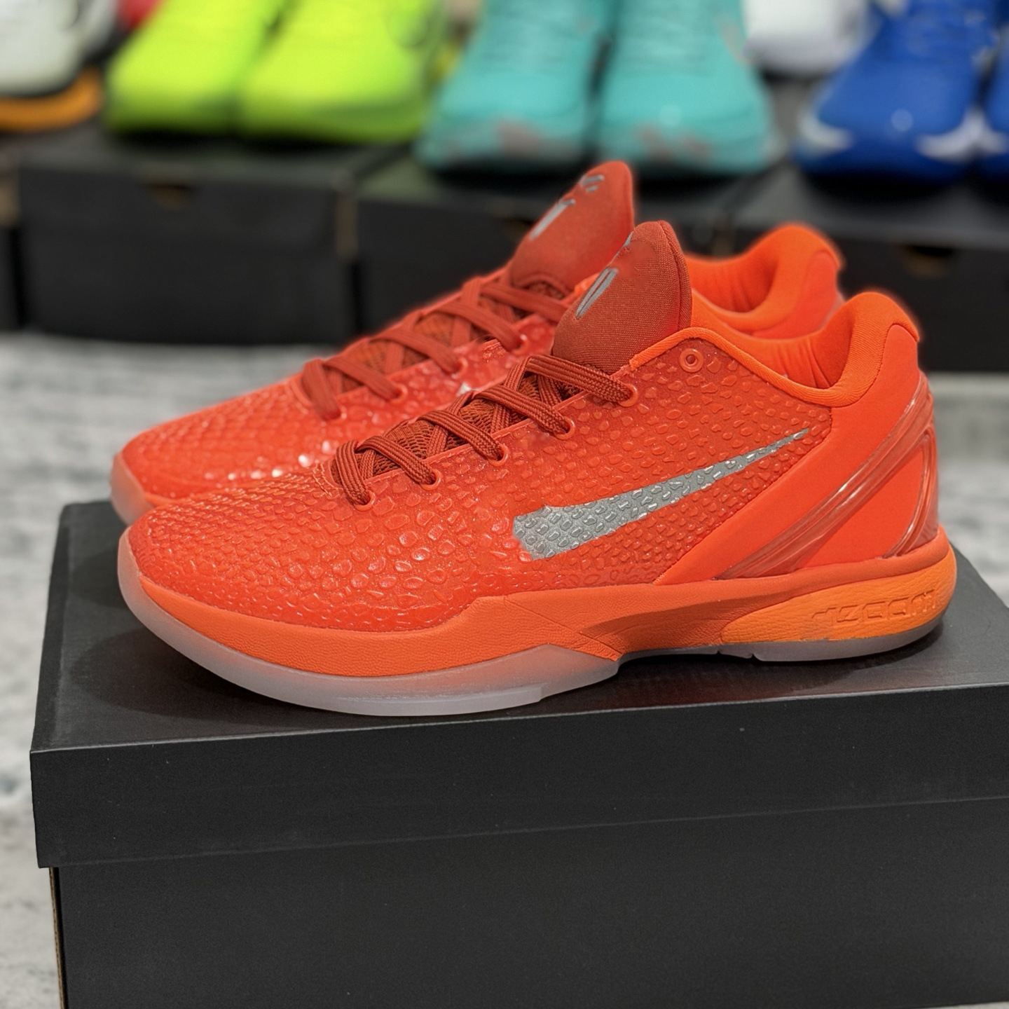 Zapatillas de Baloncesto Kobe 6 de Caucho, Transpirables, Antideslizantes y con Amortiguación para Deporte