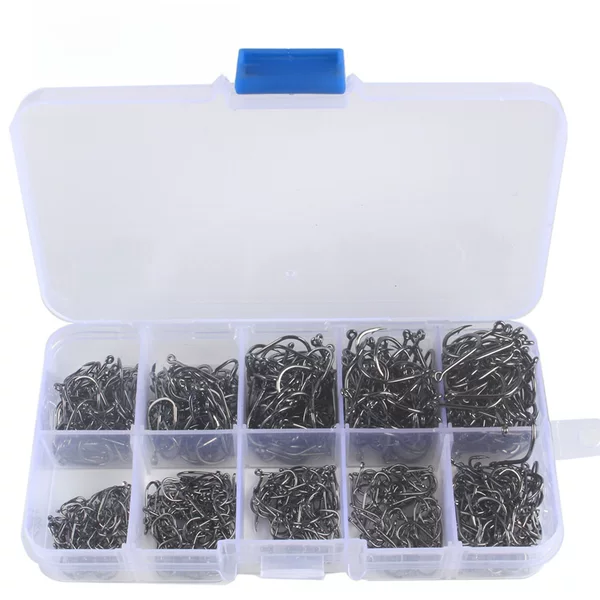 3-12 pipe pay Ishni hook set set wholesale fishing hook barbed set fishing gear fishing hook