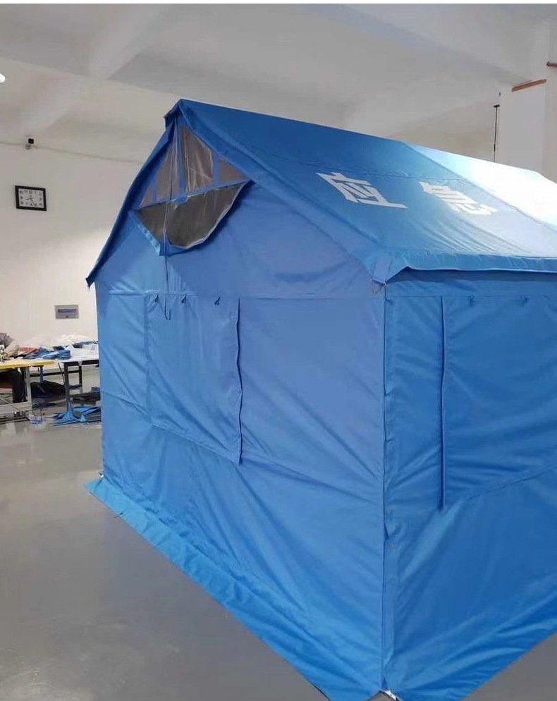 Emergency Relief Tent Anti-epidemic Medical and Epidemic Prevention Camouflage Tent Construction Cotton Tent Isolation Large Tent