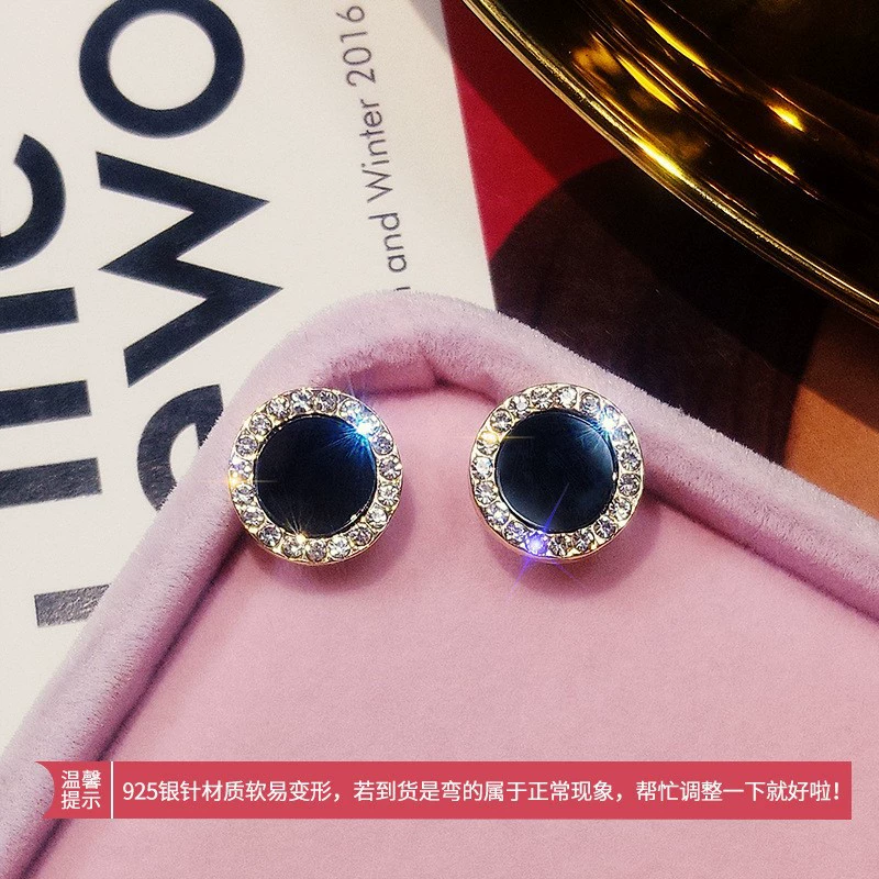 Серебряные серьги 925 пробы, жемчужные вставки, легкая роскошь европейский стиль, легкие