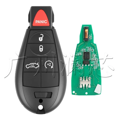 Jeep Dodge Chrysler 13: Car Keys - id46-pcf7961a-chip-433mhz-f-semi-smart-key