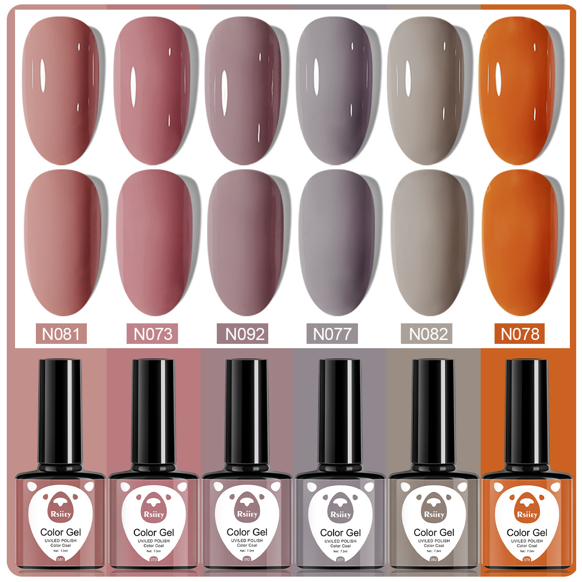 6 colores esmalte de uñas pegamento fototerapia embotellada color popular pintado brillante ojo de gato pegamento UV fototerapia pegamento esmalte de uñas traje de pegamento