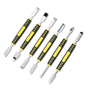 Supply 6-piece set of metal crowbar mobile phone disassembly machine maintenance tools flat panel disassembly shell opening screen hardware accessories group
