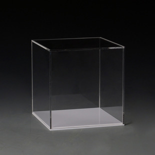 Transparent Acrylic Assembly-Free Display Box Glass Dust Cover Display Box Moisture-Proof Sealed Box
