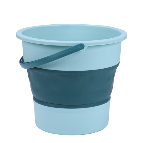 Folding bucket fishing bucket portable car outdoor car wash storage bucket household large capacity thickened portable bucket