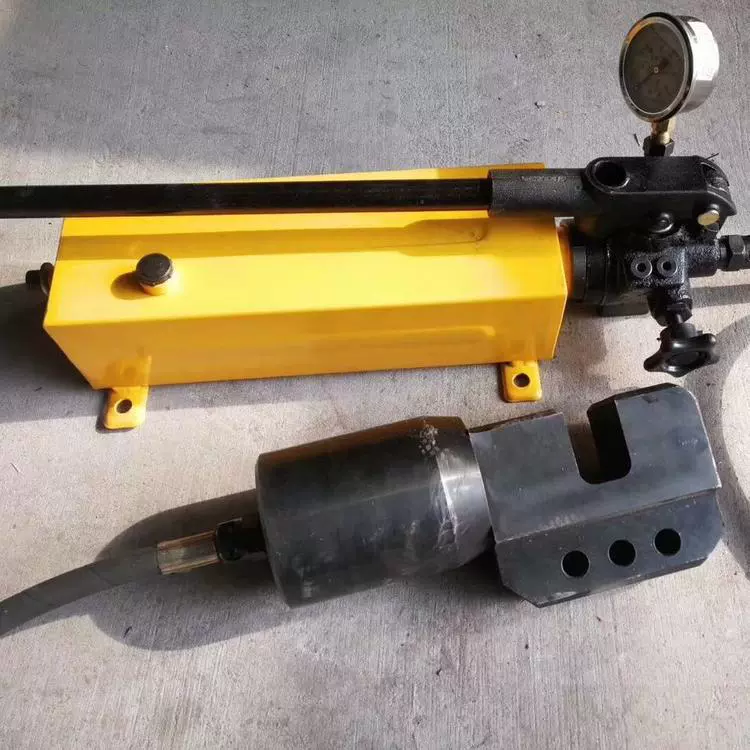 Шахтерный анкерный тросовый натяжной машины простой безопасности предварительно напряженный портативный натяжный домкрат с большим номинальным натяжением